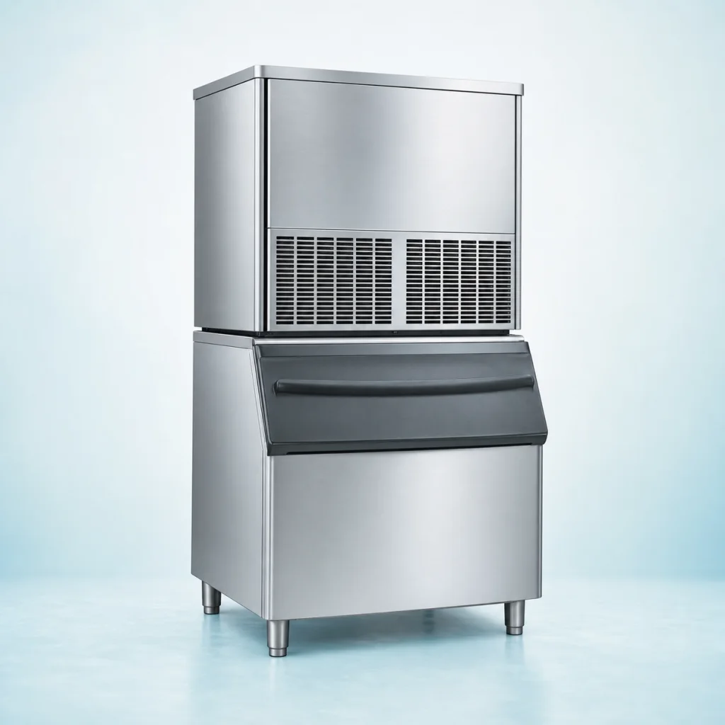 Stainless steel equipment for commercial ice machine repair